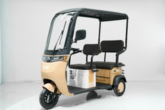 Tricicletă electrică Kuba Optimus Ultra cu cabină Max 1300W 72V 20Ah, fără permis , omologat RAR, 3 persoane