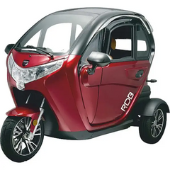 RDB T 414, Triciclu Electric Fără Permis, 25 Km/H, Omologat RAR, Complet Închis, 1200W