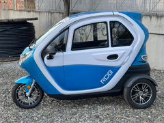 RDB T 414, Triciclu Electric Fără Permis, 25 Km/H, Omologat RAR, Complet Închis, 1200W