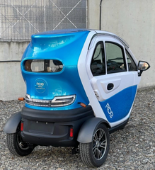 RDB T 414, Triciclu Electric Fără Permis, 25 Km/H, Omologat RAR, Complet Închis, 1200W