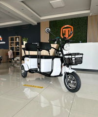 AMR Eco Ride, Triciclu Electric Fără Permis, 25 KM/h, Omologat RAR,2100W, Carte RAR Gratuita