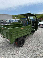 AMR 350, Triciclu Electric Basculabil, Cu Semicabina, 25 Km/H, Omologat RAR, 2000W, Carte RAR Gratis