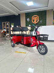 AMR Eco Ride, Triciclu Electric Fără Permis, 25 KM/h, Omologat RAR,2100W, Carte RAR Gratuita