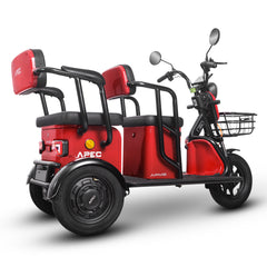 Triciclu electric, APM5, 25 km/H, Autonomie 50 km, Fără permis, Omologat RAR