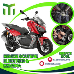 Pachet revizie La Domiciliu pentru Scutere Electrice