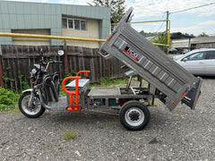 XL4, 4000W, triciclu electric cu benă XXL, basculabil, fără permis , BASCULARE HIDRAULICA
