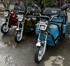 RDB L Klass 4, Triciclu electric, Basculabil, Fara permis, 25KM/H, Omologat RAR, Cu Reductor