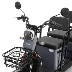 Triciclu electric, APM5, 25 km/H, Autonomie 50 km, Fără permis, Omologat RAR