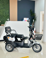 AMR Go Ride, Triciclu electric Fără permis, 25 KM/h, Omologat RAR, Carte RAR Gratuită