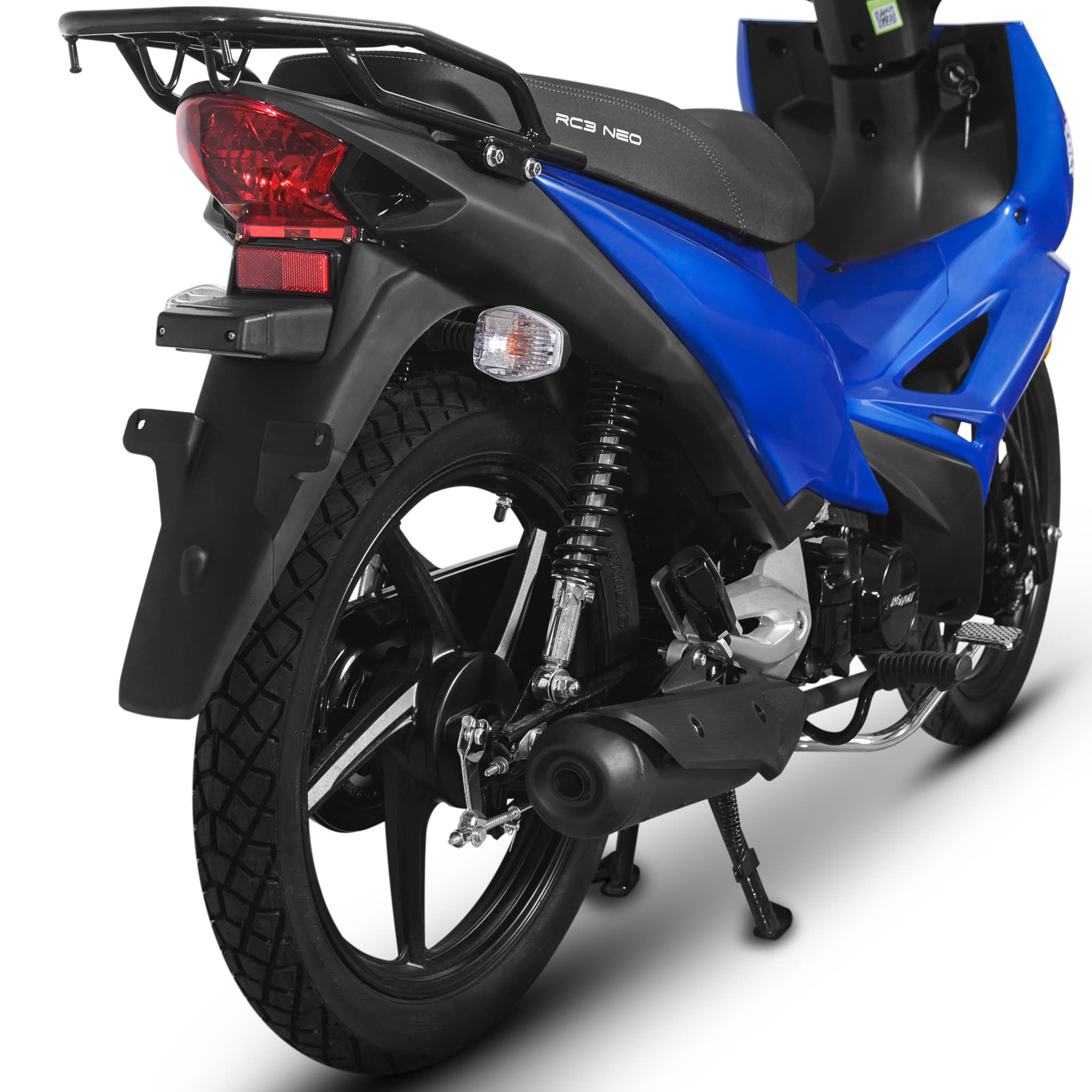 Scuter pe benzina, 125 cc, euro5, in 4 timpi, Revolt NEO, albastru