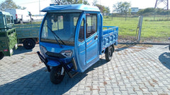 AMR Plus, Triciclu electric Fără Permis, Basculabil, Cabina Închisă, Cu Ghidon, 25 km/H, Omologat RAR, 2000W, Carte RAR Gratuita