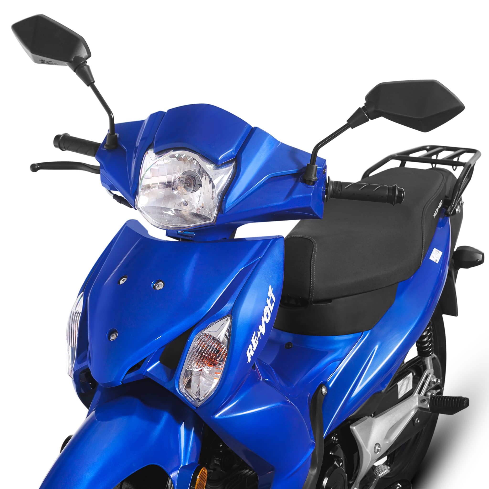 Scuter pe benzina, 125 cc, euro5, in 4 timpi, Revolt NEO, albastru