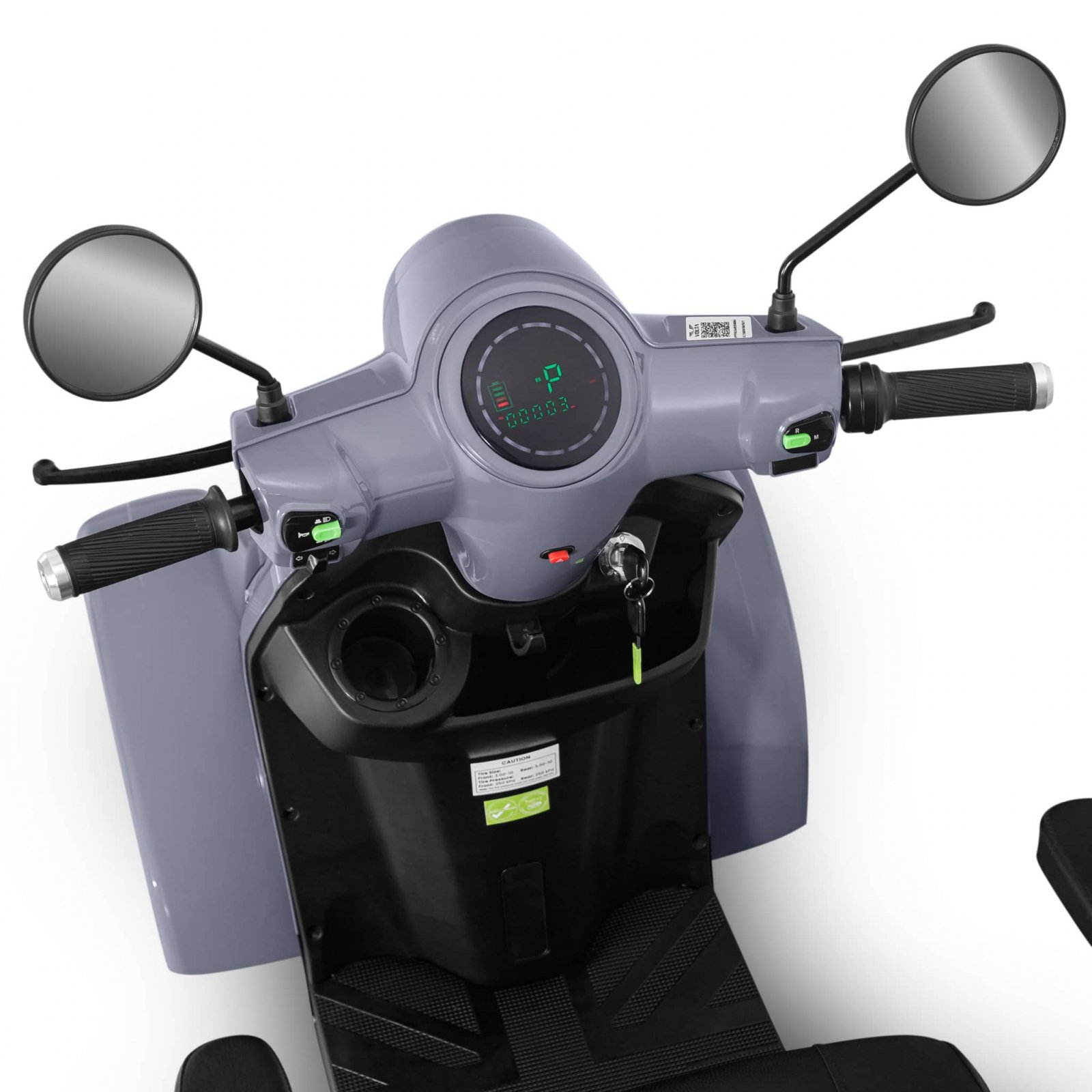 Tricicleta Electrica, FARA Permis, M6, viteza maxima 25 km pe ora, Motor 1000W, Autonomie pana la 50km