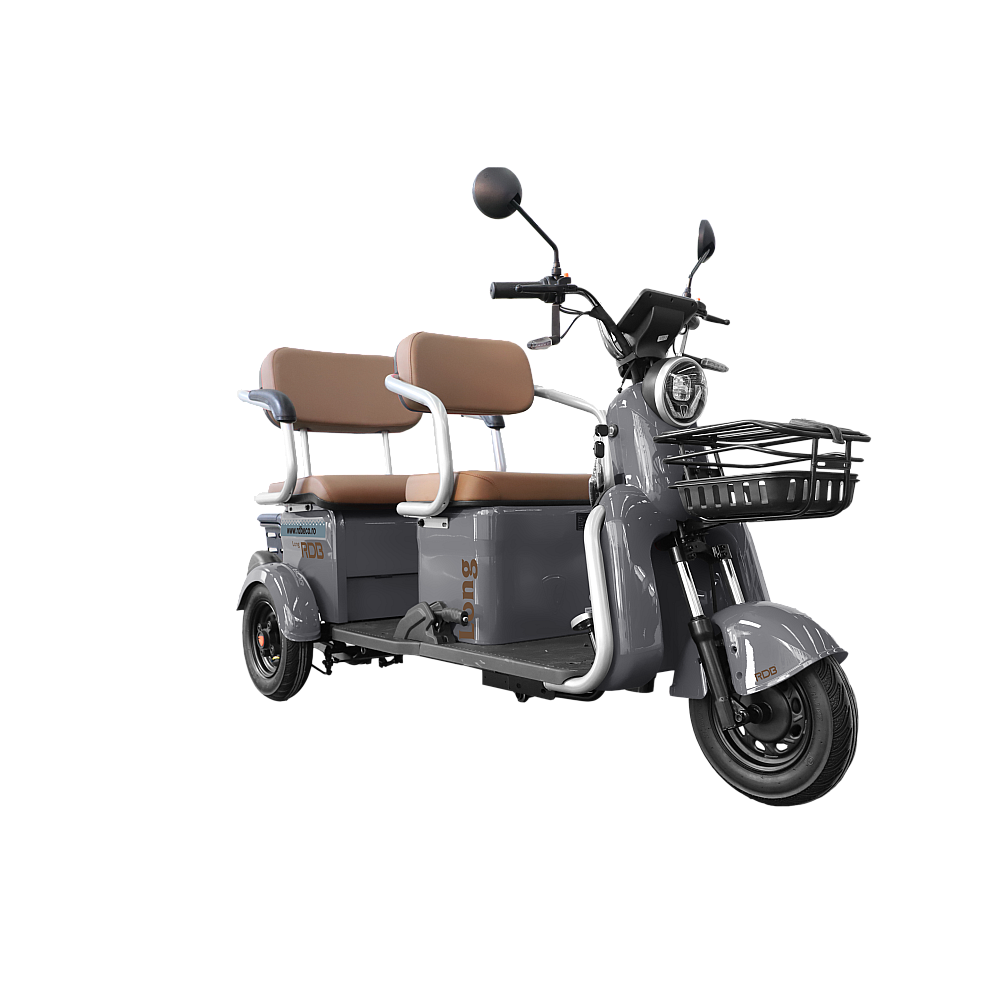 Triciclu Electric LONG, fara permis, 1800W, 25km/h