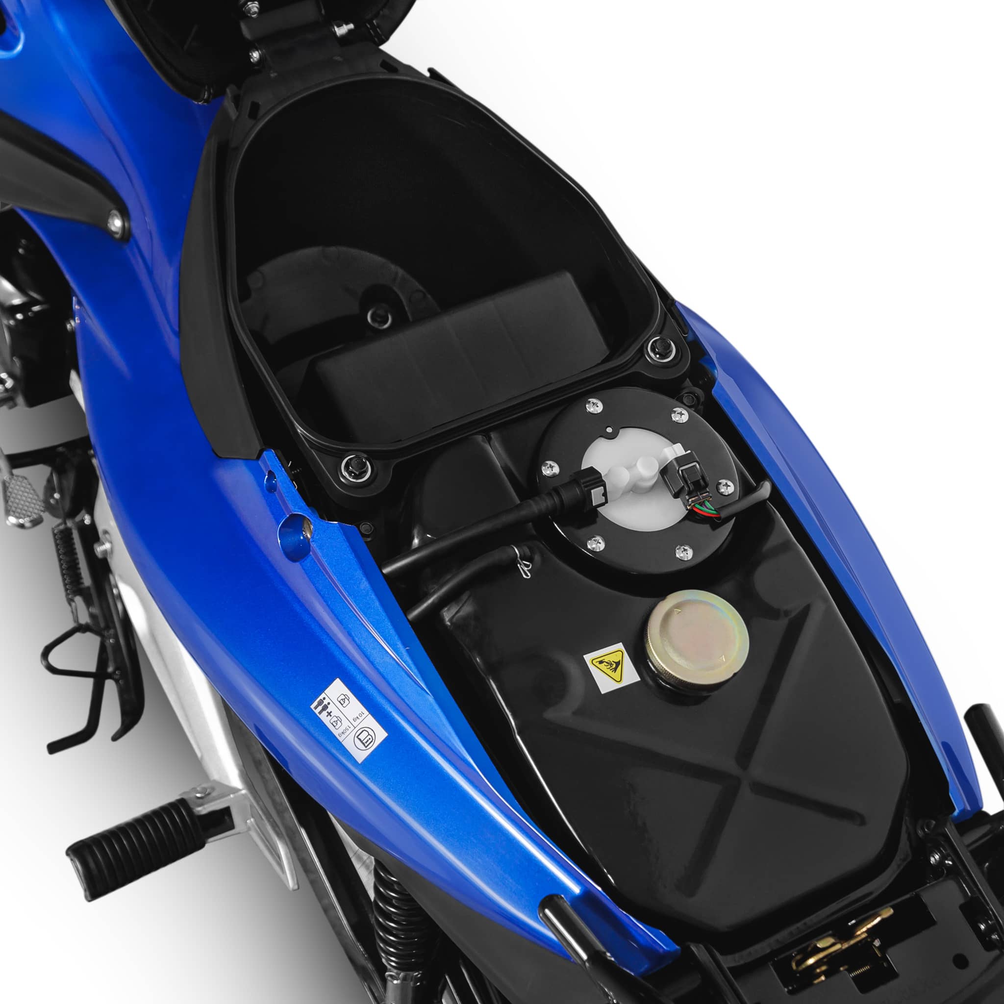 Scuter pe benzina, 125 cc, euro5, in 4 timpi, Revolt NEO, albastru