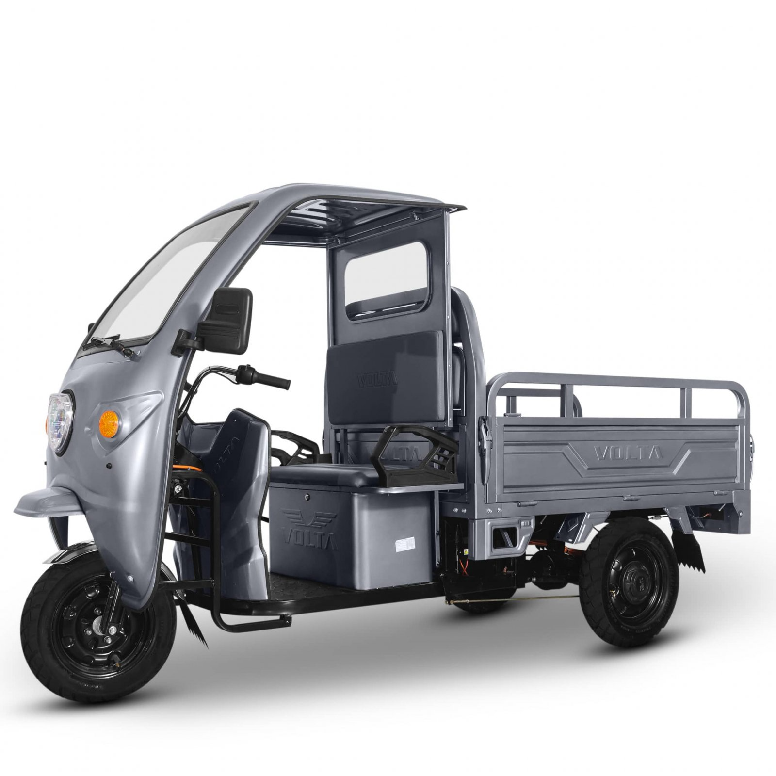 Triciclu Basculabil Fără Permis, cu cabina, Volta VT5, 3900w, Omologat RAR.Model 2025