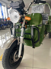 AMR 100, Triciclu electric, Basculabil, Fără Permis, 25 KM/H, Omologat RAR, 2300W, Carte RAR Gratuită