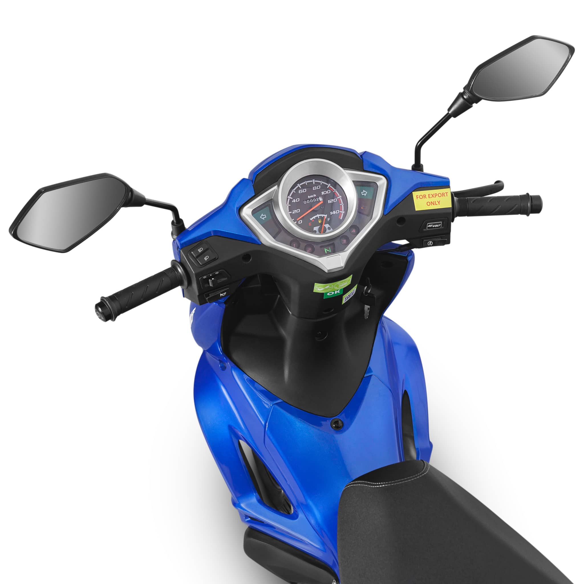 Scuter pe benzina, 125 cc, euro5, in 4 timpi, Revolt NEO, albastru