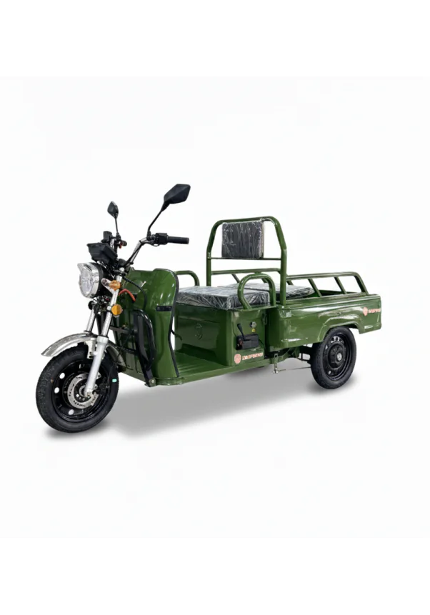 AMR 100, Triciclu electric, Basculabil, Fără Permis, 25 KM/H, Omologat RAR, 2300W, Carte RAR Gratuită