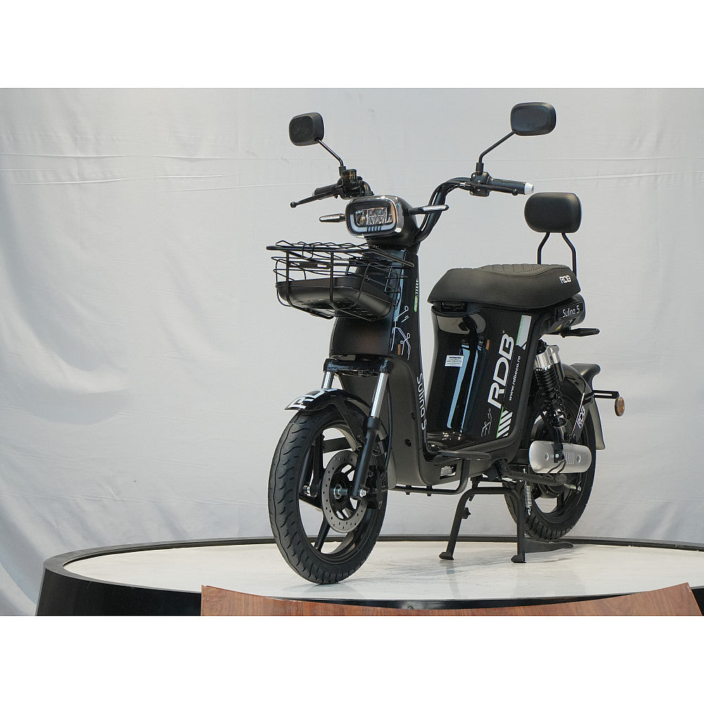 Scuter electric SULINA5, Design 2025, 800 W, fără permis de conducere, Baterie LI Ion, Omologat RAR, Autnomie 90 KM