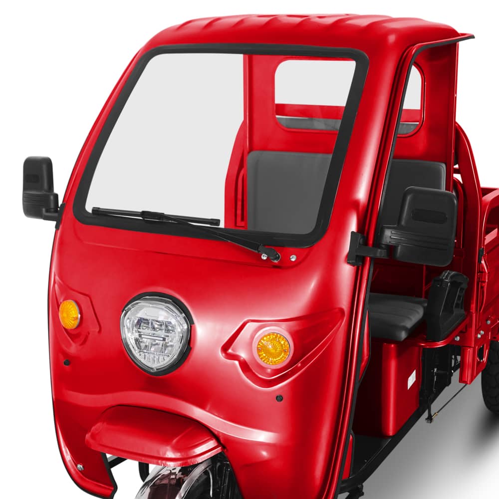 Triciclu Basculabil Fără Permis, cu cabina, Volta VT5, 3900w, Omologat RAR.Model 2025