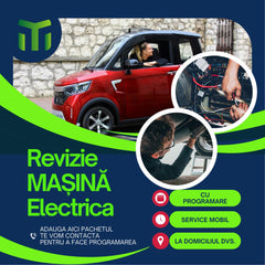 Pachet Revizie La Domiciliu pentru Masini Electrice
