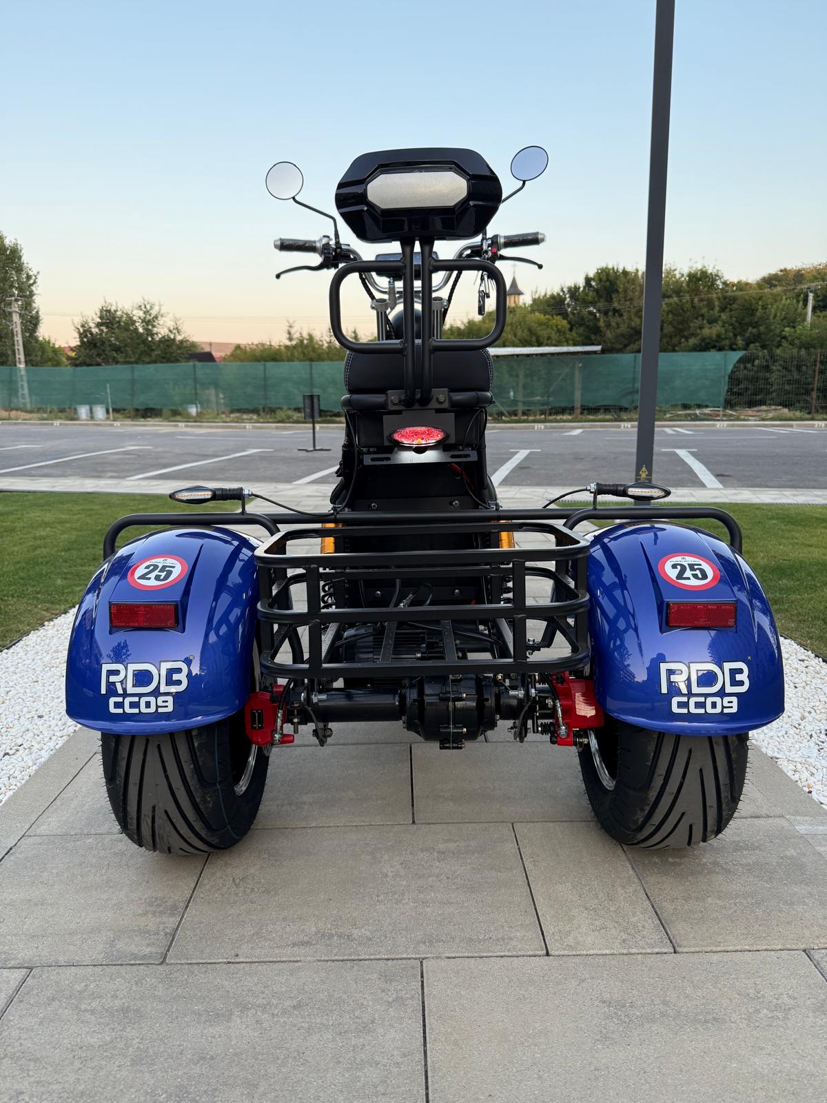 RDB CC 09, fara permis, omologat RAR, pentru 2 persoane  , Harley , City Coco , 2000W