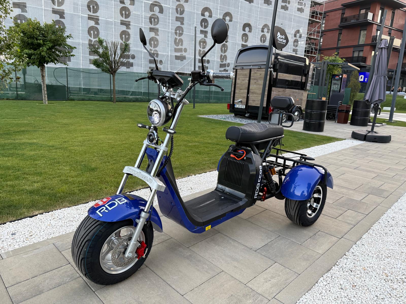 RDB CC 09, fara permis, omologat RAR, pentru 2 persoane  , Harley , City Coco , 2000W