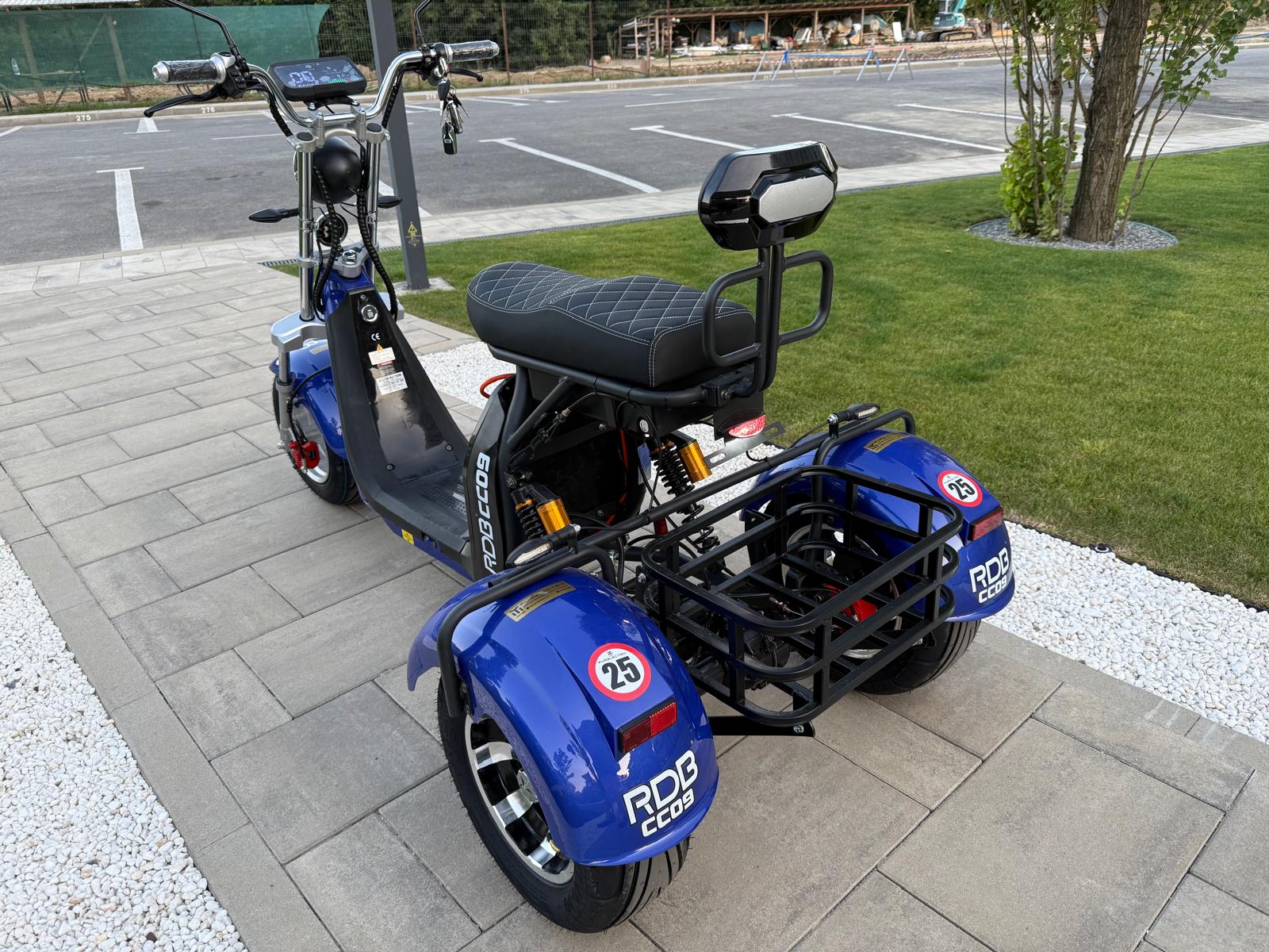 RDB CC 09, fara permis, omologat RAR, pentru 2 persoane  , Harley , City Coco , 2000W