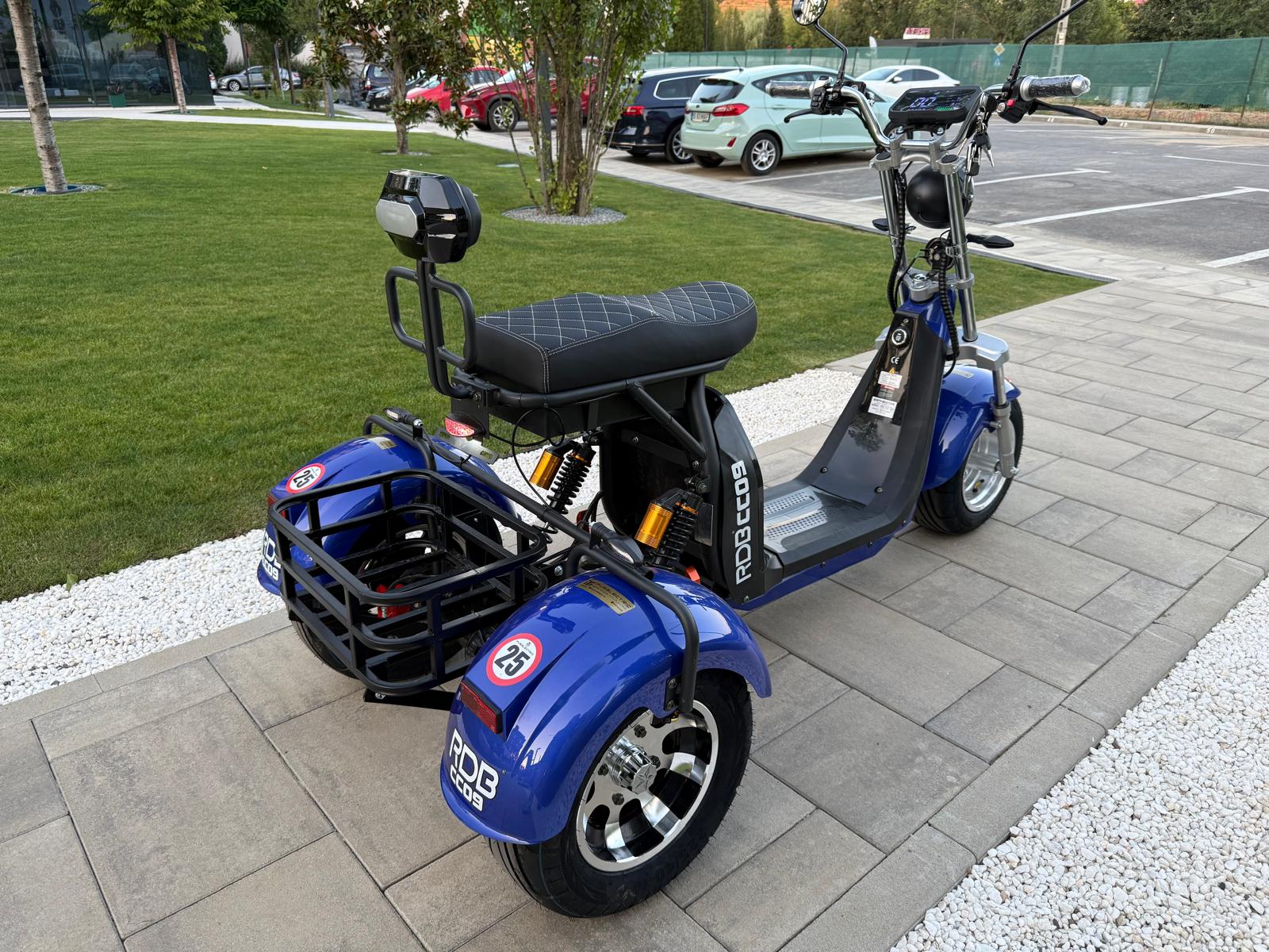 RDB CC 09, fara permis, omologat RAR, pentru 2 persoane  , Harley , City Coco , 2000W
