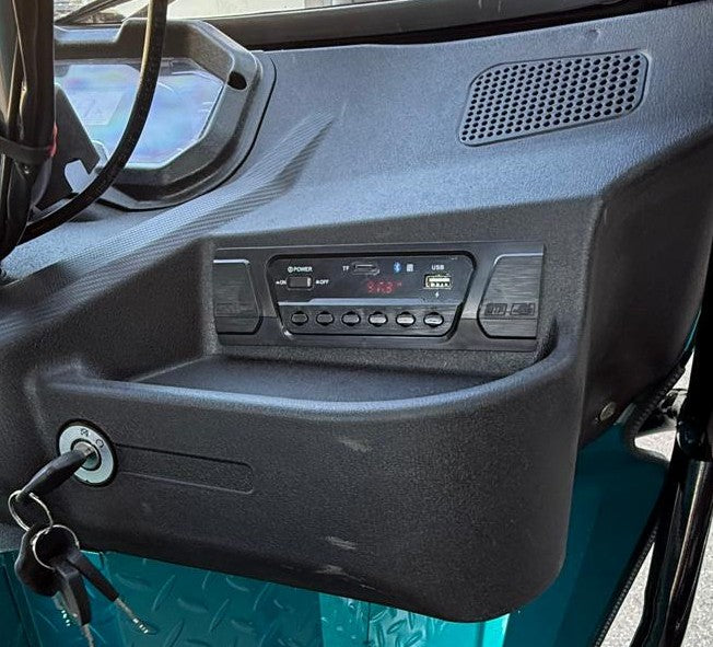 RDB XM Klass, Triciclu Electric fara permis, basculabil , Radio , Bord complet , Bluetooth, Omolgat RAR