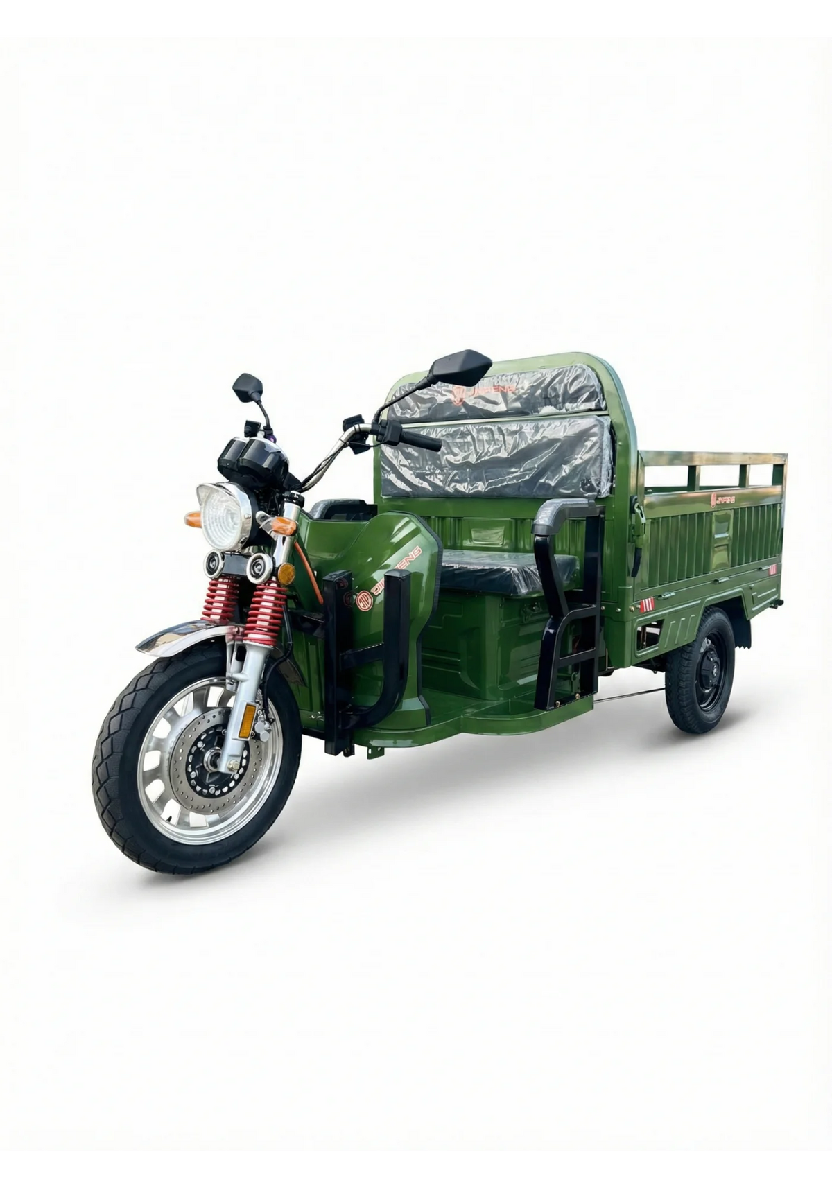 AMR 400, Triciclu Electric, Basculabil, Fără Permis, 25km/h, Omologat RAR, 3900W - Tancul Rusesc, 60AH, 72V, Carte RAR Gratuită