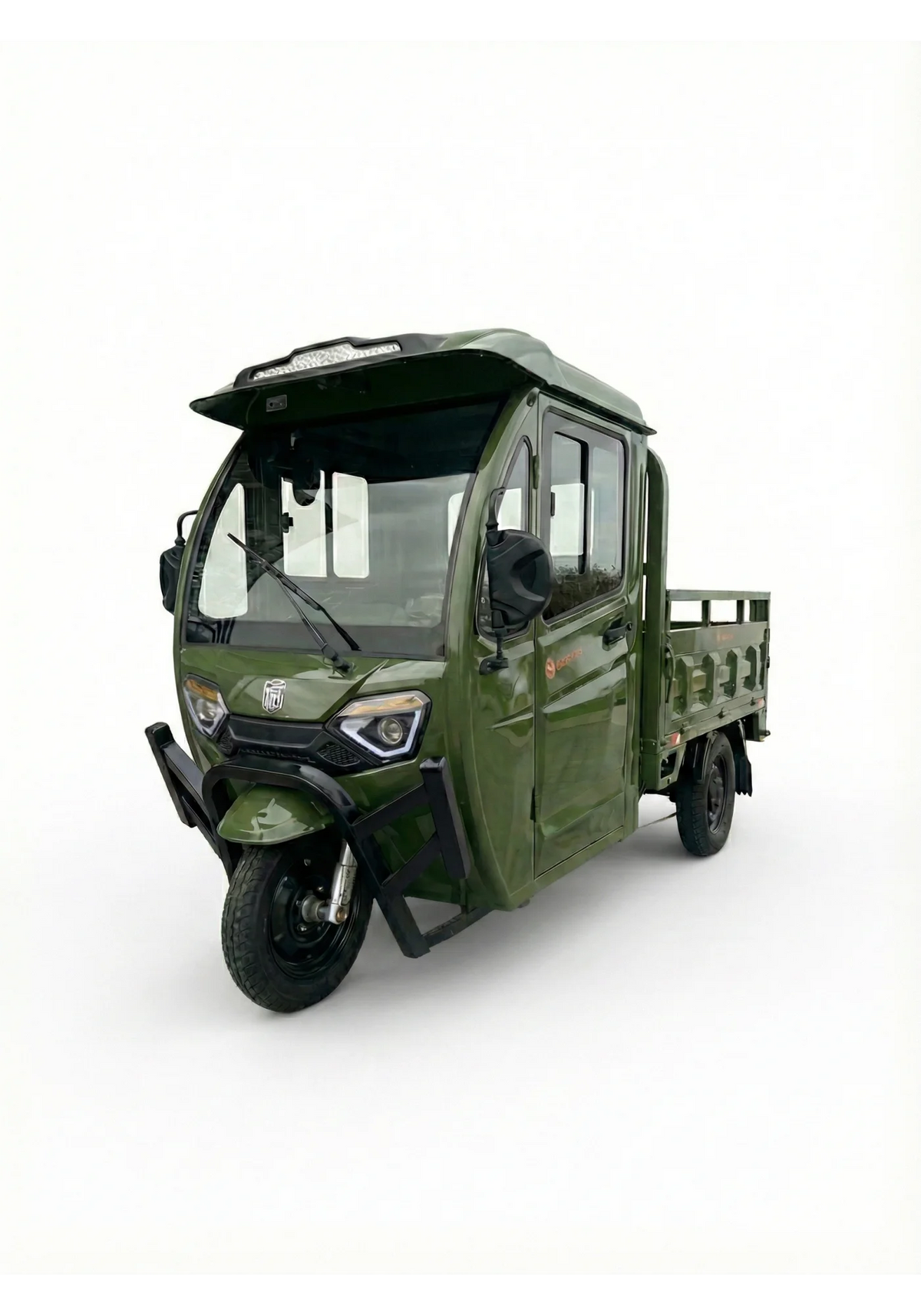 AMR Plus, Triciclu electric Fără Permis, Basculabil, Cabina Închisă, Cu Ghidon, 25 km/H, Omologat RAR, 2000W, Carte RAR Gratuita