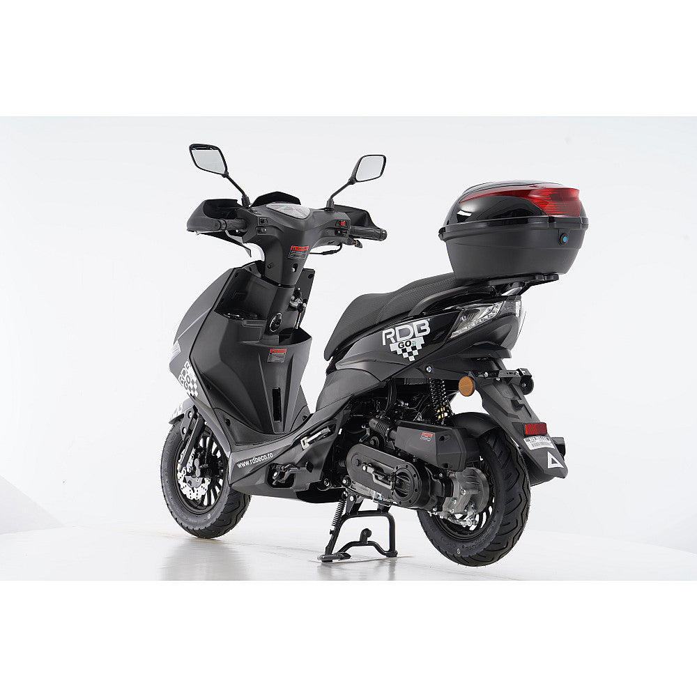 Scuter Benzina FARA PERMIS GO ST , 25 km/h, Omologat RAR, Cutie Spate CADOU