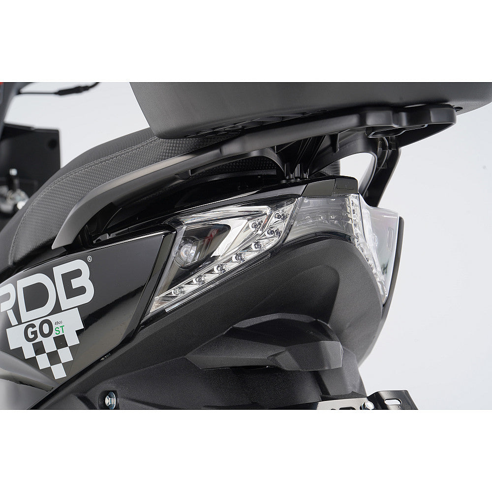Scuter Benzina FARA PERMIS GO ST , 25 km/h, Omologat RAR, Cutie Spate CADOU